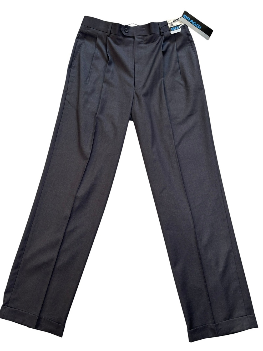 Louis Raphael Pants, NWT,  Gray Grey Dress Trousers, 34x32, W34, L32